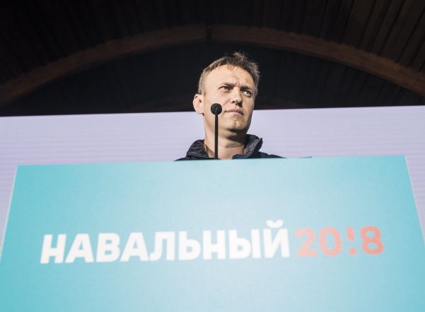 Полиция вновь задержала оппозиционера Алексея Навального