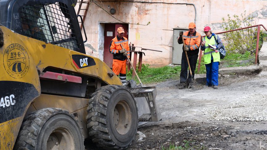 В Нововятском районе Кирова завершился ремонт дворов