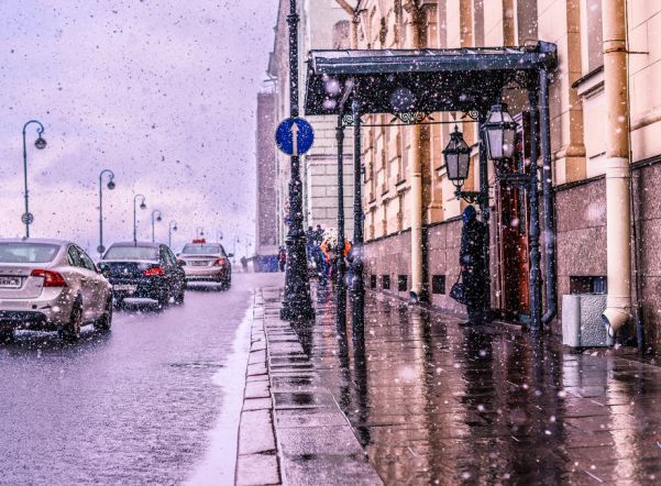 В Петербурге 24 ноября ожидается снег с дождем