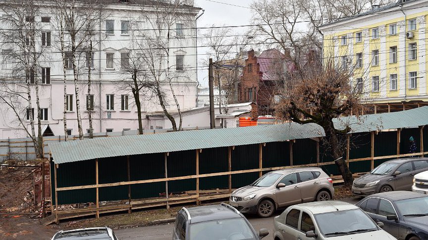 В Кирове снесли здание канцелярии губернатора