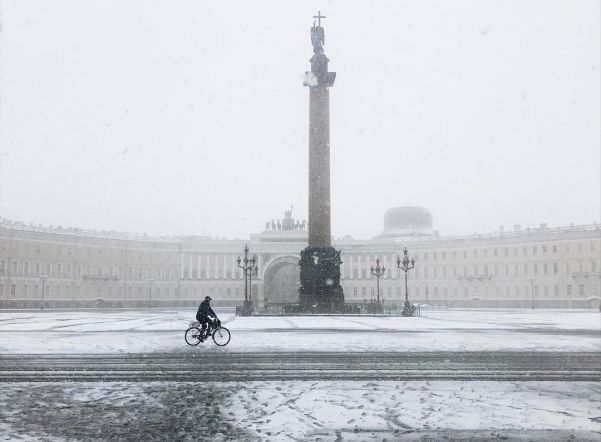 В Петербурге 1 декабря днем ожидается мокрый снег и дождь