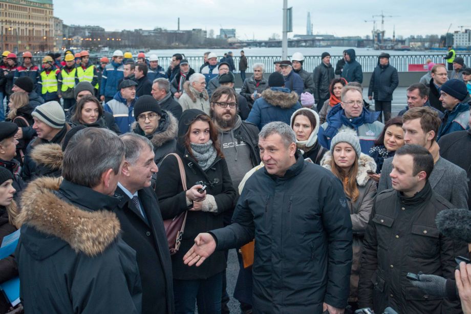 Тучков мост открыли после масштабной реконструкции (ФОТО) Тучков мост открыли после масштабной реконструкции (ФОТО)