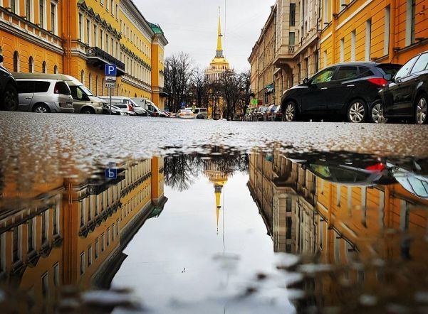 За неделю с улиц Петербурга вывезли 4,5 тыс. тонн грязи