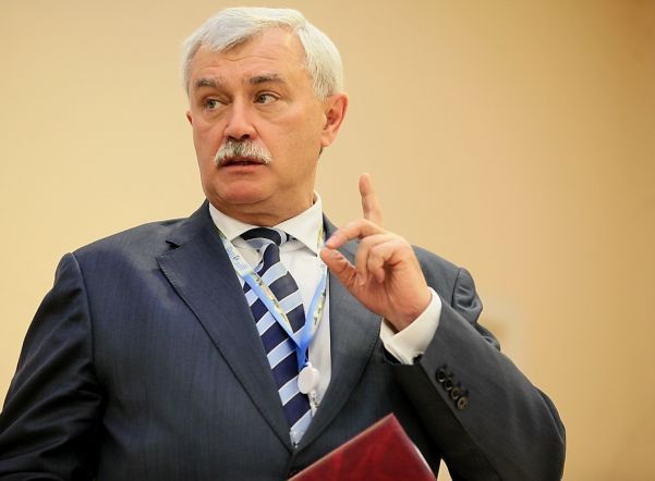 Полтавченко возглавил медиарейтинг губернаторов СЗФО