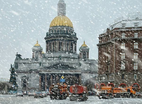 На Петербург 30 ноября обрушатся сильные снегопады На Петербург 30 ноября обрушатся сильные снегопады