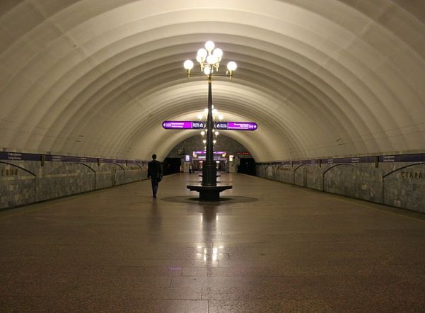 Станция метро «Старая деревня» закрыта Станция метро «Старая деревня» закрыта