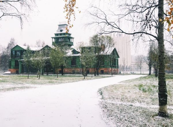 В саду Бенуа открылся бесплатный каток